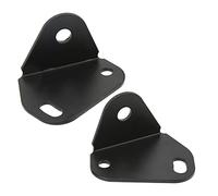 Aramox Support de Montage d'antenne de Drapeau Support de Tube Inférieur Arrière en Acier 2 Pièces de Montage de Drapeau Réglable pour Véhicule Tout-terrain de Moto UTV pour Maverick X3