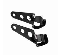 Aramox Support de phare avant, 2 pièces de support de de phare de moto pour chariot élévateur 28mm à 34mm(Noir)