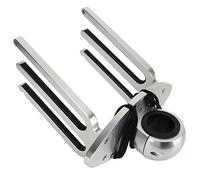 Aramox Support de Planche de Surf, Support de de Wakeboard à Angle Réglable Support de Wakeboard en Alliage D'aluminium Poli pour Tube de Serrage 1,89in 2,36in 2,48in