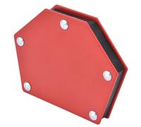 Aramox Support de Soudage Magnétique, 22kg Pince Multi Angle en Acier allié | Angles prédéfinis 30° 45° 60° 75° 90° 120°, profil bas 17 mm, dispositif de positionnement, soudage de joints de tuyaux,