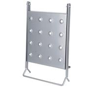 Aramox Support de Travail pour échelle Robuste, Matériau galvanisé, Conception Antidérapante, capacité de Charge de 150 Kg, Accessoire Idéal pour la Construction et l'usage Domestique