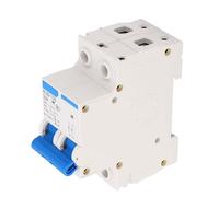 Aramox Switch Isolising Switch 2P 32A Réflexion de Circuit Miniature Résistant à l'installation Facile pour le Bureau à Domicile 400V