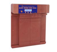 Aramox Système de Distribution de Télécommande Pratique à L'énergie Solaire pour la Ferme de L'oie de Canard (Bronze Antique)
