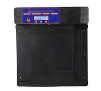 Aramox Système de Distribution de Télécommande Pratique à L'énergie Solaire pour la Ferme de L'oie de Canard (Black)