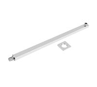 Aramox Tableau d'extension de la Tête de Douche en Acier Inoxydable, Outil d'extension de Douche Murale, Offre un Meilleur Angle, 60 Cm pour l'utilisation de la Salle de Bain