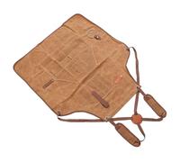 Aramox Tablier de Menuisier, Tablier de Travail en Toile Cirée avec 10