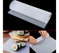 Aramox Tapis à Sushi en Silicone, Tapis Roulant de Sushi Silicone Rouleau de Sushien DIY Sushi Réutilisable Antiadhésif Suface