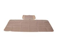 Aramox Tapis de Couchage d'été, Coussin de Refroidissement de Matériau en Rotin, Tapis Pliable pour Dortoir, 120x195 Cm, Idéal pour Les étudiants et Les Nourrissons (80 * 195 cm (1 siège + 1 taie