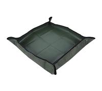 Aramox Tapis de Jardinage Portable, Tissu Oxford Pliable Not Toxique Pot de Fleuriste Rempotting Plateau, Mélange, Garniture, Tapis de Rempotage, Conception de 28,5x28,5 Pouces, Support Stable, (Od