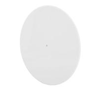 Aramox Tapis de Platine Vinyle en Acrylique, Amélioration du Son de qualité Supérieure, Ajustement Universel, 3 Mm d'épaisseur pour Tourne-disques de 12 Pouces (WHITE)