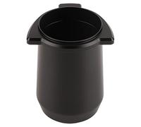 Aramox Tasse à café en Poudre, Alliage d'aluminium, Conception Compacte, Distributeur de Poudre Anti-vol pour Baristas et Cafés à Domicile, Taille 54mm (BLACK)