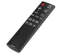 Aramox Télécommande ABS de Remplacement pour Haut-Parleur Barre de Son avec Gros Boutons Batterie CR3032 Longue Distance de Transmission pour Usage Domestique Personnes âgées et pour HW HW K360