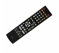 Aramox Télécommande de Récepteur AV, Télécommande de Remplacement ABS RC 1115, Pas de Configuration, Accès Complet aux Boutons, Poignée Ergonomique pour Un Usage Domestique, pour AVR 390 591 930