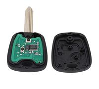 Aramox Télécommande de Voiture 2 Boutons Fob 433MHz ID46