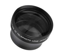 Aramox Téléobjectif 2X pour Appareils Photo à Monture 37mm, Convertisseur Haute Définition en Alliage d'Aluum, Grossissement 2X