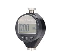Aramox Testeur de dureté Numérique Duromètre Portable en Acier allié 0 à 2,5 Mm Course LCD Duremètre pour Caoutchouc, Plastique, Cuir, Test de Cire, Utilisation sur le Terrain en Extérieur (Un genre)
