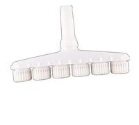 Aramox Tête d'arrosage, Tête d'irrigation de Pelouse en Plastique avec Réglage Rotatif du Débit 'Eau, Modes de Pulvérisation Verticaux et Obliques, pour Jardin, Pelouse, Patio, Serre Agricole