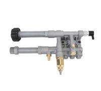 Aramox Tête de Pompe pour Nettoyeur Haute Pression, Kit de Remplacement en Aluminium 2,2 GPM avec Joints d'eau, Clapets Anti-Retour pour Pompes à Came Axiale Série SRMW, Nettoyage Domestique