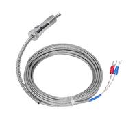 Aramox Thermocouple de Type K, Capteur à Ressort de Compression pour Mesure de 0 à 400 ℃, Idéal pour les Industries du Plastique, du Textile et de l'alimentation