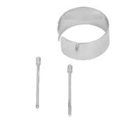 Aramox Ti Alloy Stylus Pen Replacement Nibs, 2-Pack Argent | Pointes fines pour Tab S9 S8 S7 S24 Ultra, Scratch, sensibilité à la pression 4096, prise de notes d\'esquisse