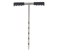 Aramox Tige de Sonde de Sol en Acier Inoxydable avec Poignée en T, Outil de Collecte D'échantillons de Sol amélioré, Test de Position au, pour les Fermes Agricoles et le Compactage