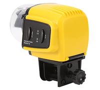 Aramox Timer de l'alimentation Automatique d'alimentation en Aquarium Numérique avec Une capacité Alimentaire Réglable Battant pour Une Batterie pour Le Poisson-Poisson d'Aquarium à Domicile