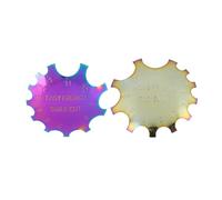 Aramox Tondeuse à Ongles en Acier Inoxydable, Manucure Facile à la Française, Coupe-ligne de Sourire, Outil de Nail Art pour les Salons et la Maison