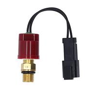 Aramox Transducteur du Capteur de Pression, Acier Inoxydable, Haute sensibilité, 2 Broches pour le Moteur d'excavateur 3cx 4cx