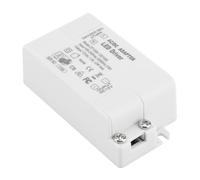 Aramox Transformateur de Puissance LED, Convertisseur AC 100-240 V vers DC 12 V pour Bandes Lumineuses, Protection contre les Courts-circuits et compatibilité avec les Ampoules MR11 G4 MR16 GU5.3