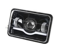 Aramox Truck Phare LED carré Avant avec Feux de Croisement DRL LED Phares Rectangulaires de Remplacement pour Cherokee Limited Sport Utility 2015