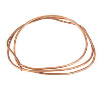 Aramox tube de cuivre de 5 mm tuyau de tube de cuivre mou de 2M T2 pour la réfrigération, épaisseur de 0.5mm d'ID 4mm OD 5mm