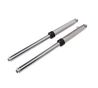 Aramox Tube de Fourche Avant pour PW 50, 500mm, 1 Paire, Amortisseur Assemblage Lisse, Remplacement Moto