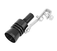 Aramox Turbo Sound Sifflet d'Échappement en Alliage d'Aluminium, Noir, TC-XL, pour Modification Automobile