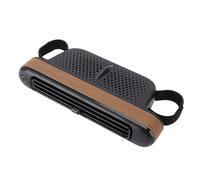 Aramox Ventilateur de Siège Arrière de Voiture Silencieux sans Lame, Trois Vitesses, Prise USB, Refroidissement pour Enfants et Animaux Domestiques, Haute efficacité, Noir (Couleur du bois)