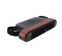 Aramox Ventilateur de Siège Arrière de Voiture Silencieux sans Lame, Trois Vitesses, Prise USB, Refroidissement pour Enfants et Animaux Domestiques, Haute efficacité, Noir (BROWN)