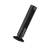 Aramox Ventilateur sans Pales Mini Ventilateur de Tour de Bureau ABS alimenté par USB 5 V DC 2 Vitesses 36 DB de Bureau Vertical pour d'étude Dortoir Maison Espaces étroits (BLACK)