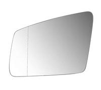 Aramox Verre de rétroviseur d'aile gauche, rétroviseur latéral gauche verre de rétroviseur chauffant transparent adapté pour W212 W246 W204 W176 W221 C218 X156 C117
