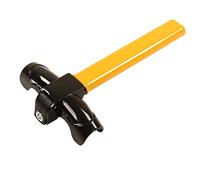 Aramox Verrou de Volant de Voiture, Verrou de sécurité Robuste, Dispositif Antivol, Conception Rotative Unique, Convient à la Plupart des Véhicules