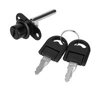 Aramox Verrouillage de l'armoire 2PCS, Solutions de sécurité en Alliage en Zinc pour les Tiroirs, Armoires et, Installation Stable avec 2 Clés pour une Utilisation à Domicile et au Bureau (Tête de