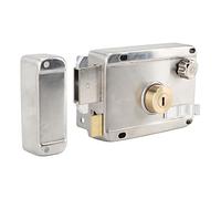 Aramox Verrouillage de sécurité Anti Volt Mécanique pour Porte en Bois Porte en Acier Extérieur Intérieur en Acier Inoxydable en Acier