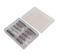 Aramox Vis Cruciformes de Montre, Jeu de Vis Arrière de Boîtier en Acier Inoxydable - 1,6 à 6,0 Mm, Tailles Multiples pour la Réparation de Montres, Lunettes et Lunettes de Soleil