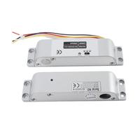 Aramox Vis de Chute électrique/fermeture de sécurité, Fonction de Temporisation pour Portes Métalliques en Bois, DC12 24V