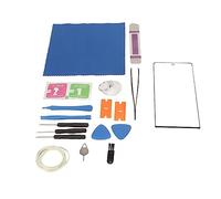 Aramox Vitre Avant Extérieure pour écran pour Note 10 Noir | kit de réparation de verre, matériau en verre trempé, solution de fixation des rayures, entretien du téléphone bricolage,