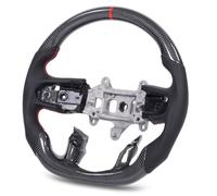 Aramox Volant de Course, Levier de Vitesse sans Palette en Cuir perforé en Fibre de Carbone pour 1500 Dt 2500 Dj 3500 D2 (2019-2026)