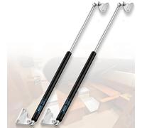ARANA Lot de 2 vérins à gaz de 50,8 cm, 36,3 kg avec supports, support de levage pour lit de camping-car, lit de bronzage, bateau, trappe, meuble TV, couvercle de boîte de rangement (de 30,8 à 40 kg)