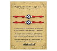 Arana's Bracelet 7 Nœuds Œil Turc Protection Énergie Négative Amulette Porte-Bonheur