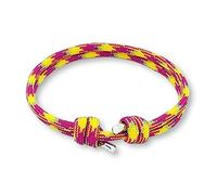 arana's Bracelet nautique pour femme, homme, garçon, fille | Couleur rose rouge violet noir jaune | Ornements en argent sterling | Bracelets marins faits à la main | Bracelets surfeurs corde paracord,