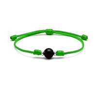 arana's Bracelet noeuds fil rouge avec tourmaline noire pierre naturelle - Ornements en argent sterling - Amulette contre le mauvais œil pour femme et homme - Guérison et guérison énergie négative,