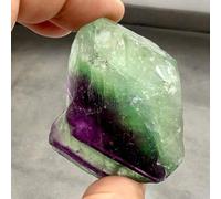 arana's - Pierre de poche Fluorite Arc-en-ciel brute 3-5 cm - Porte-la toujours avec toi - Amulette de chance - Pierres et cristaux naturels curatifs de guérison (Fluorite)