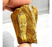 arana's - Pierre de poche OEIL DE TIGRE brut 3-5 cm - Portez-la toujours avec vous - Amulette porte-bonheur - Pierres et cristaux naturels curatifs de guérison (Oeil de Tigre)